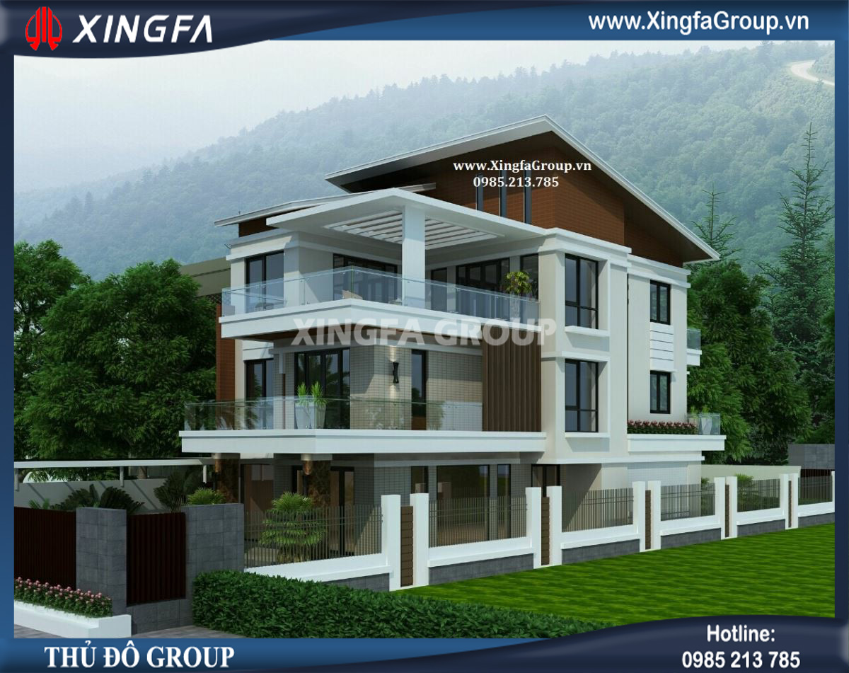 Thi c&ocirc;ng lắp đặt cửa nh&ocirc;m Xingfa nhập khẩu tại nh&agrave; anh Chu&ocirc;ng ở Đoan H&ugrave;ng, Ph&uacute; Thọ