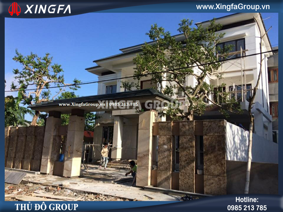 C&ocirc;ng tr&igrave;nh thi c&ocirc;ng lắp đặt cửa nh&ocirc;m Xingfa nhập khẩu ch&iacute;nh h&atilde;ng 100% tại nh&agrave; anh H&ugrave;ng ở Mai Hắc Đế, Vinh, Nghệ An