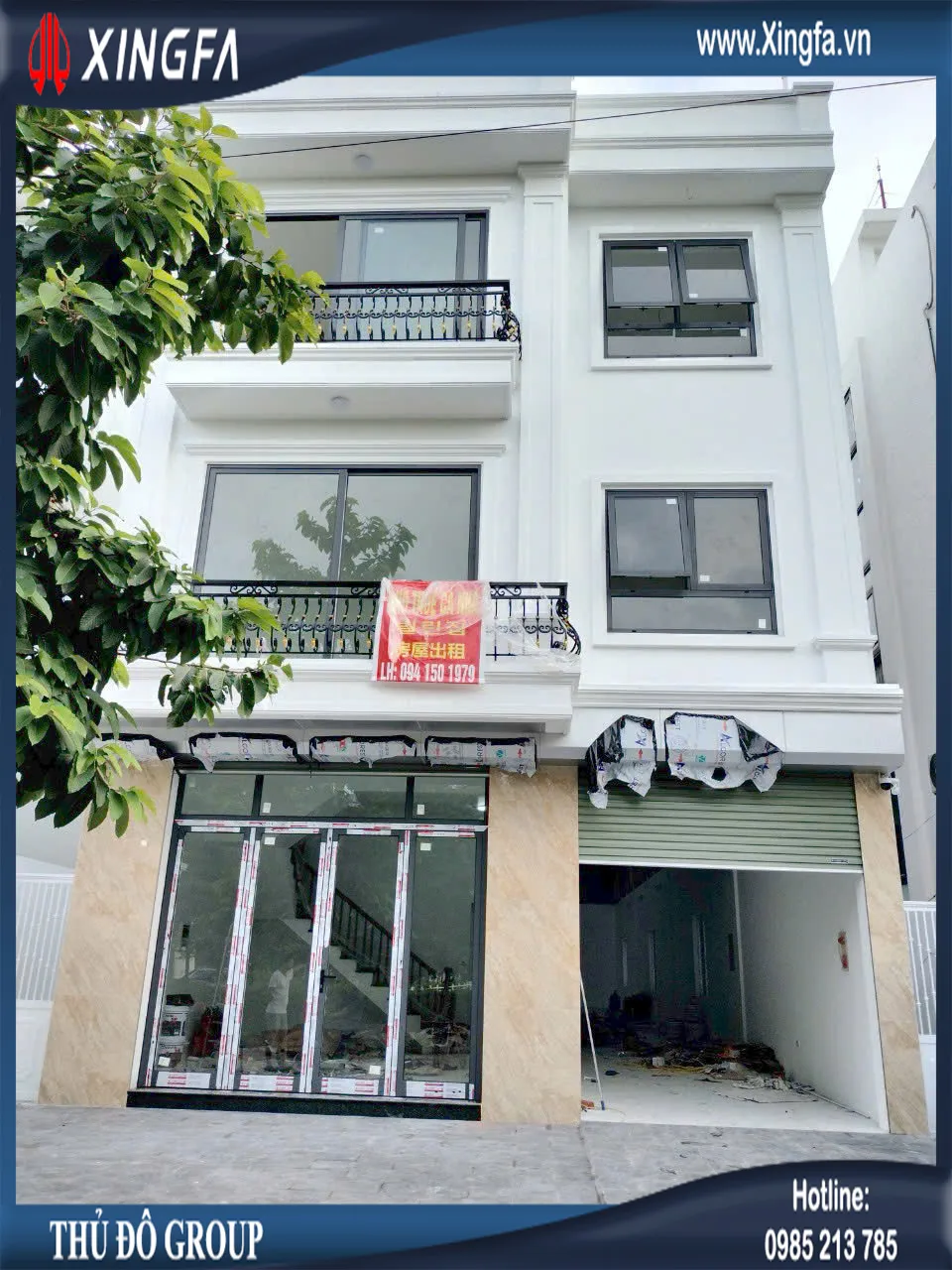 Cửa nhôm Xingfa phù hợp mọi công trình