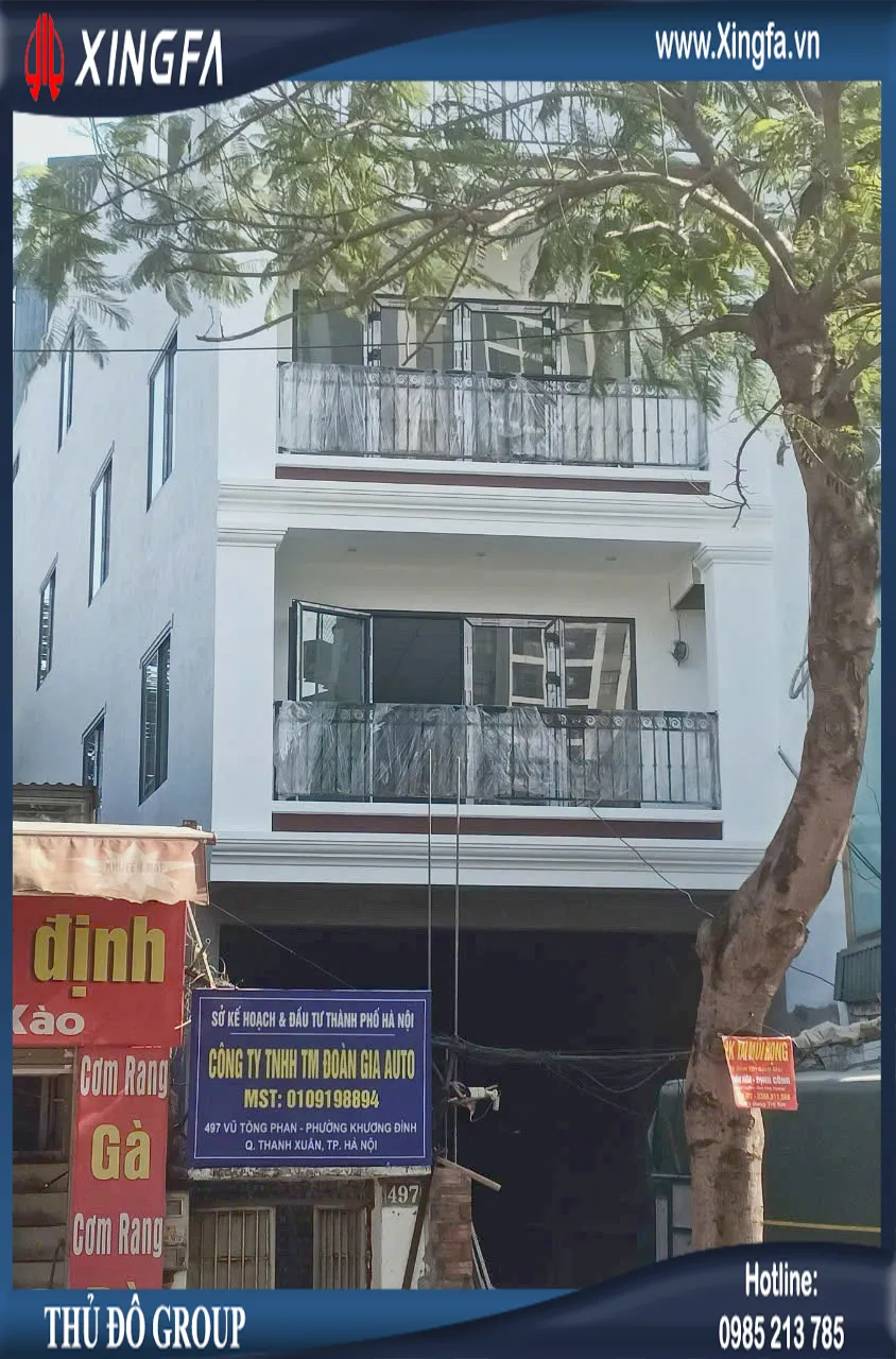 Cửa nhôm Xingfa cho nhà phong cách hiện đại