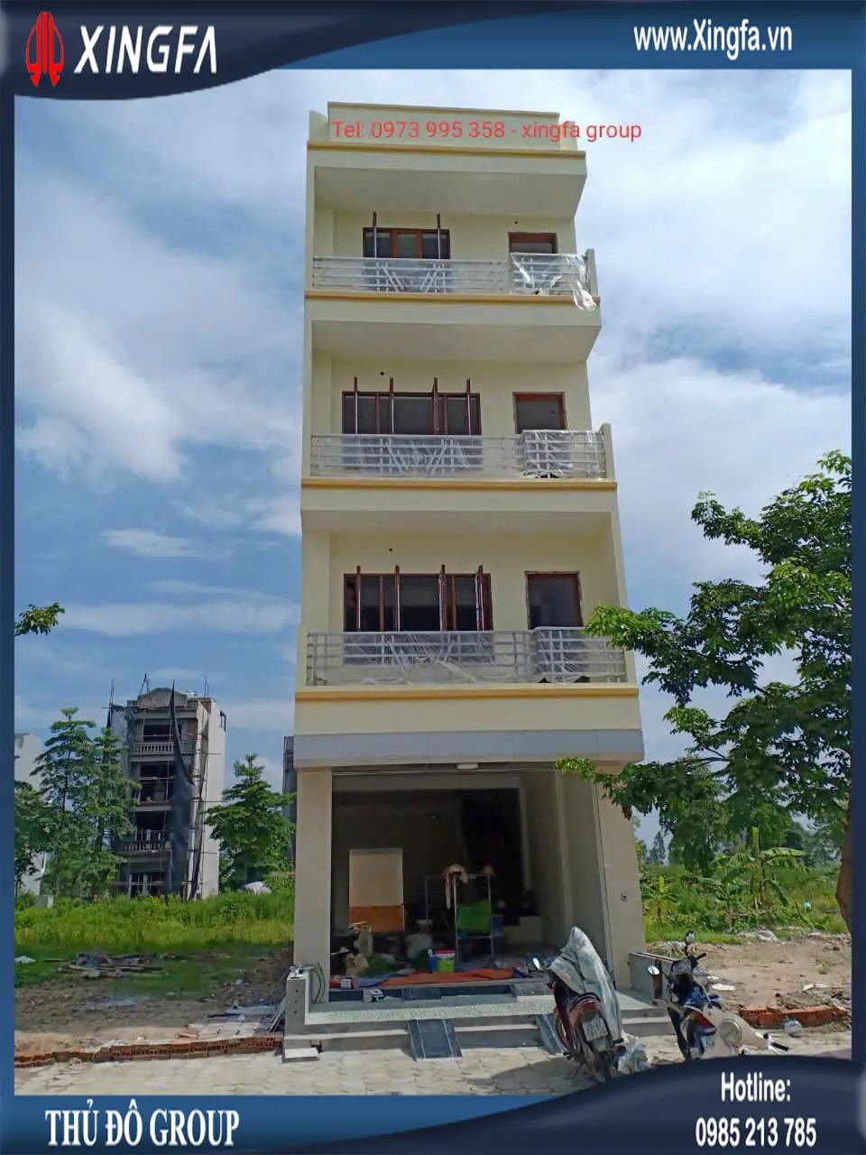 Cửa nhôm kính thương hiệu hãng Xingfa chống ồn hiệu quả