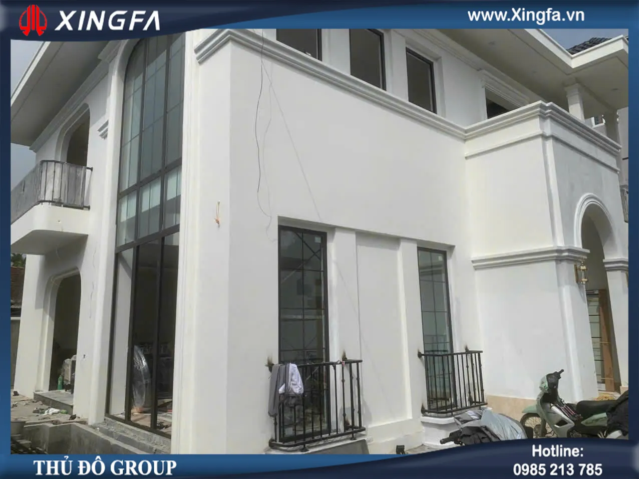Giải pháp cửa nhôm kính Xingfa cho không gian nhỏ hẹp