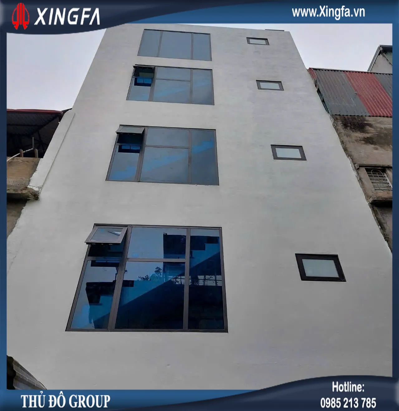 Giải pháp cửa nhôm kính Xingfa cho nhà ở và công trình