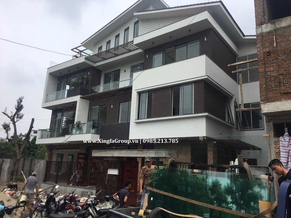 CÔNG TRÌNH LẮP ĐẶT CỬA NHÔM XINGFA TẠI KĐT LINH ĐÀM, HOÀNG MAI, HÀ NỘI