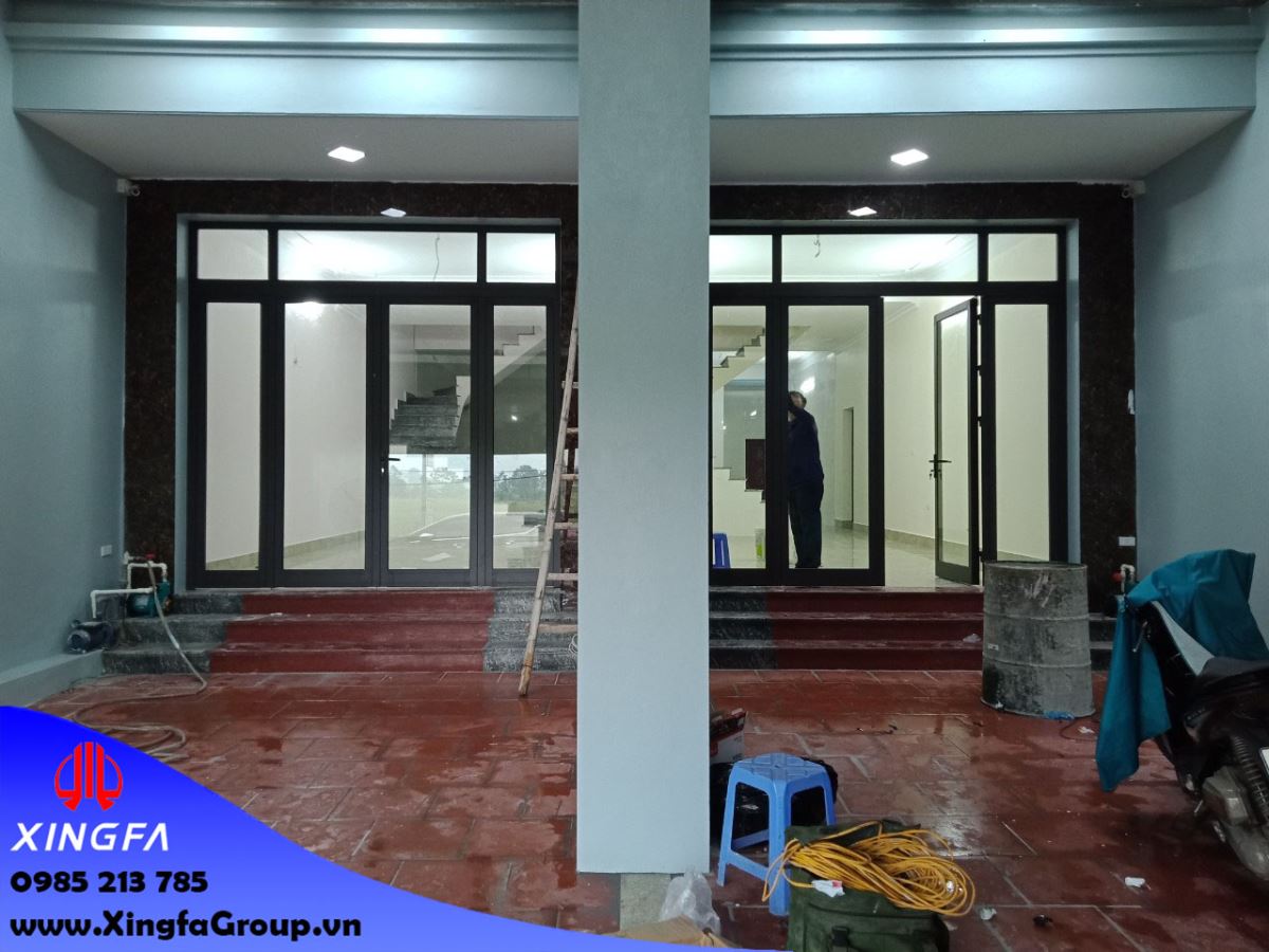 Thủ Đô Group Lắp Đặt Cửa Nhôm XINGFA Tại Hoài Đức, Hà Nội