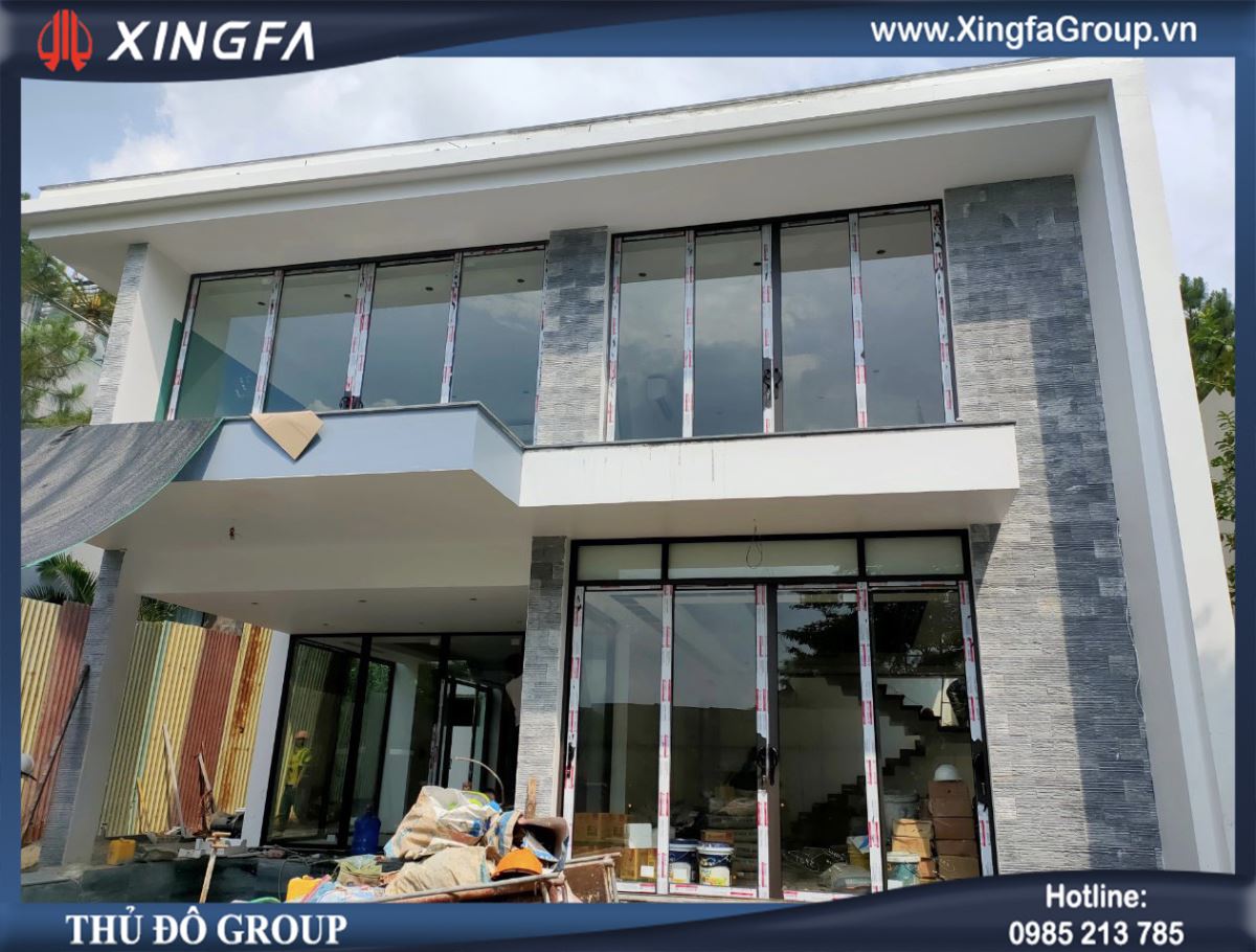 Thủ Đô Group Lắp Đặt Cửa Nhôm XINGFA Tại Flamingo Đại Lải, Vĩnh Phúc