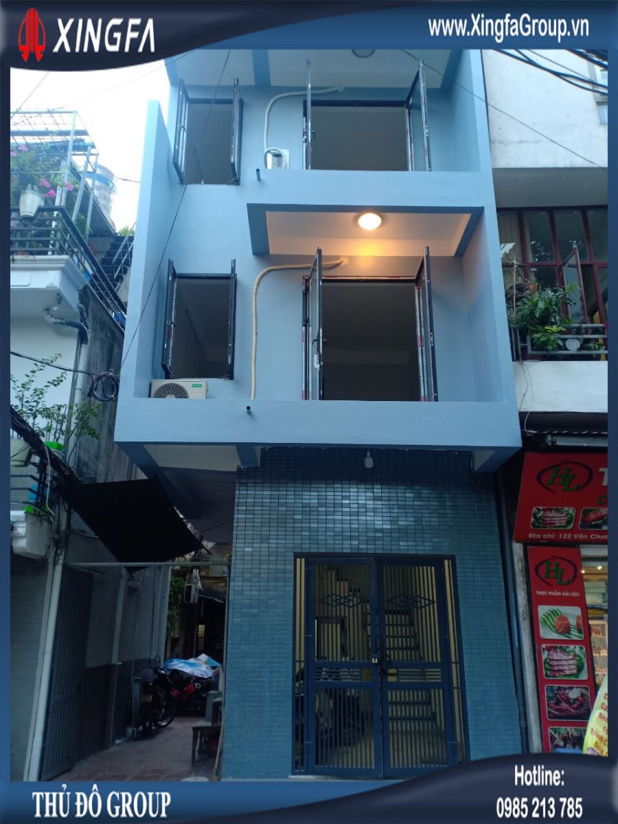 Thủ Đô Group Lắp Đặt Cửa Nhôm XINGFA Tại Khâm Thiên, Đống Đa, Hà Nội