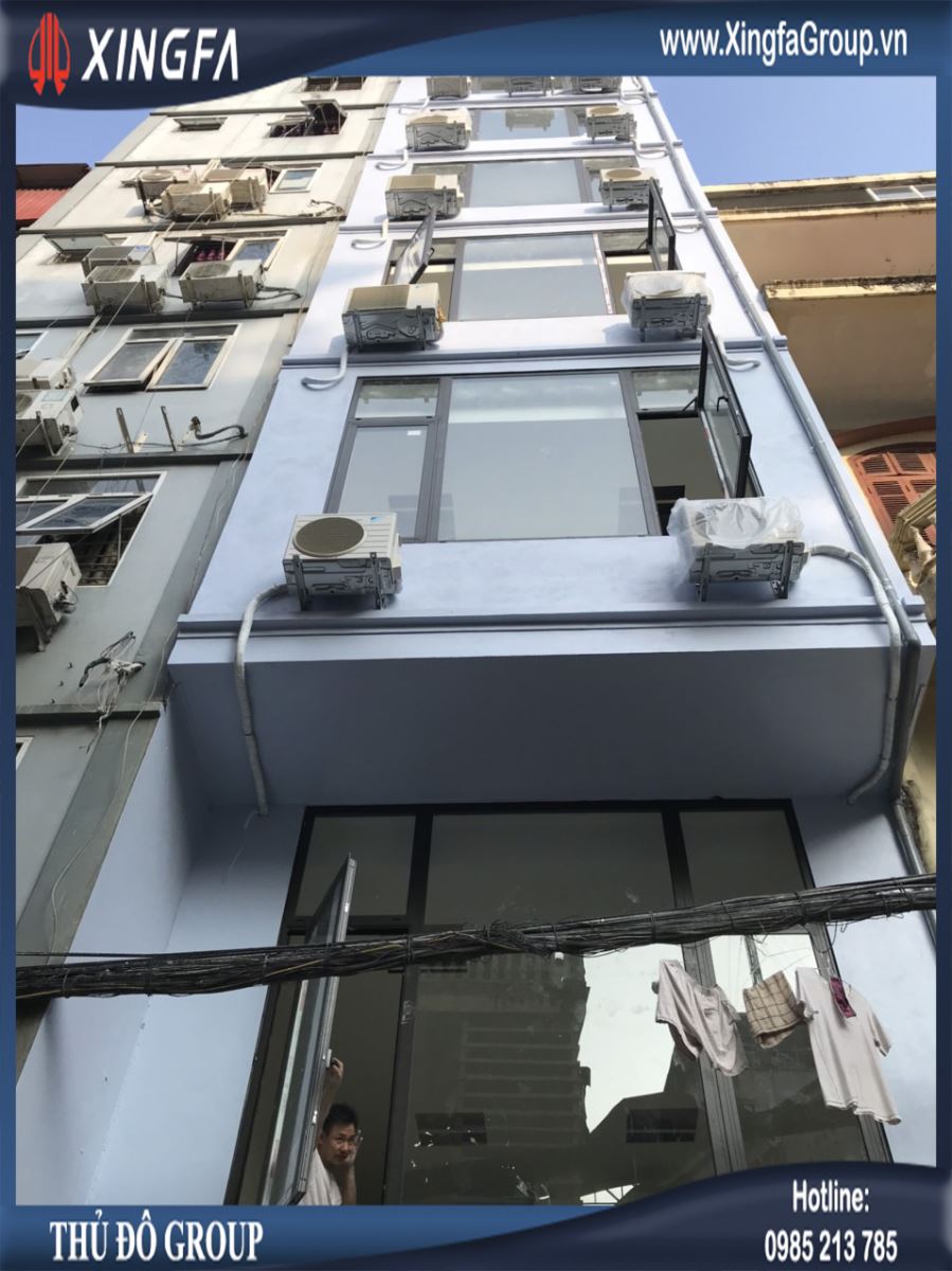 Thủ Đô Group Lắp Đặt Cửa Nhôm XINGFA Tại Lạc Long Quân, Tây Hồ, Hà Nội