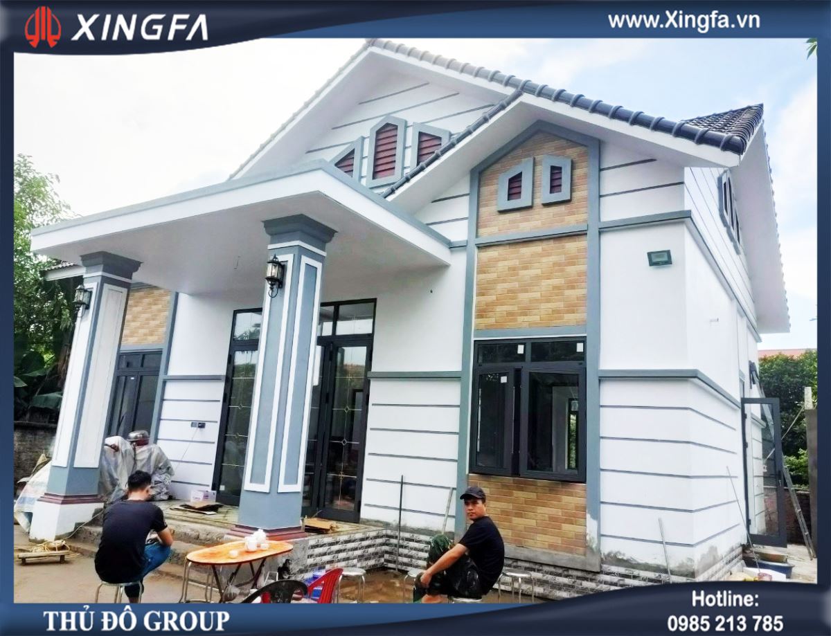 Thủ Đô Group Thi Công Công Trình Cửa Nhôm XINGFA Tại Ba Vì, Hà Nội
