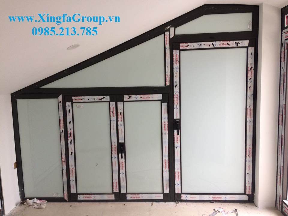 Vách Kính Cố Định Nhôm XINGFA Nhập Khẩu Chính Hãng 100% Vách Kính Cố Định Nhôm XINGFA Nhập Khẩu Chính Hãng 100%