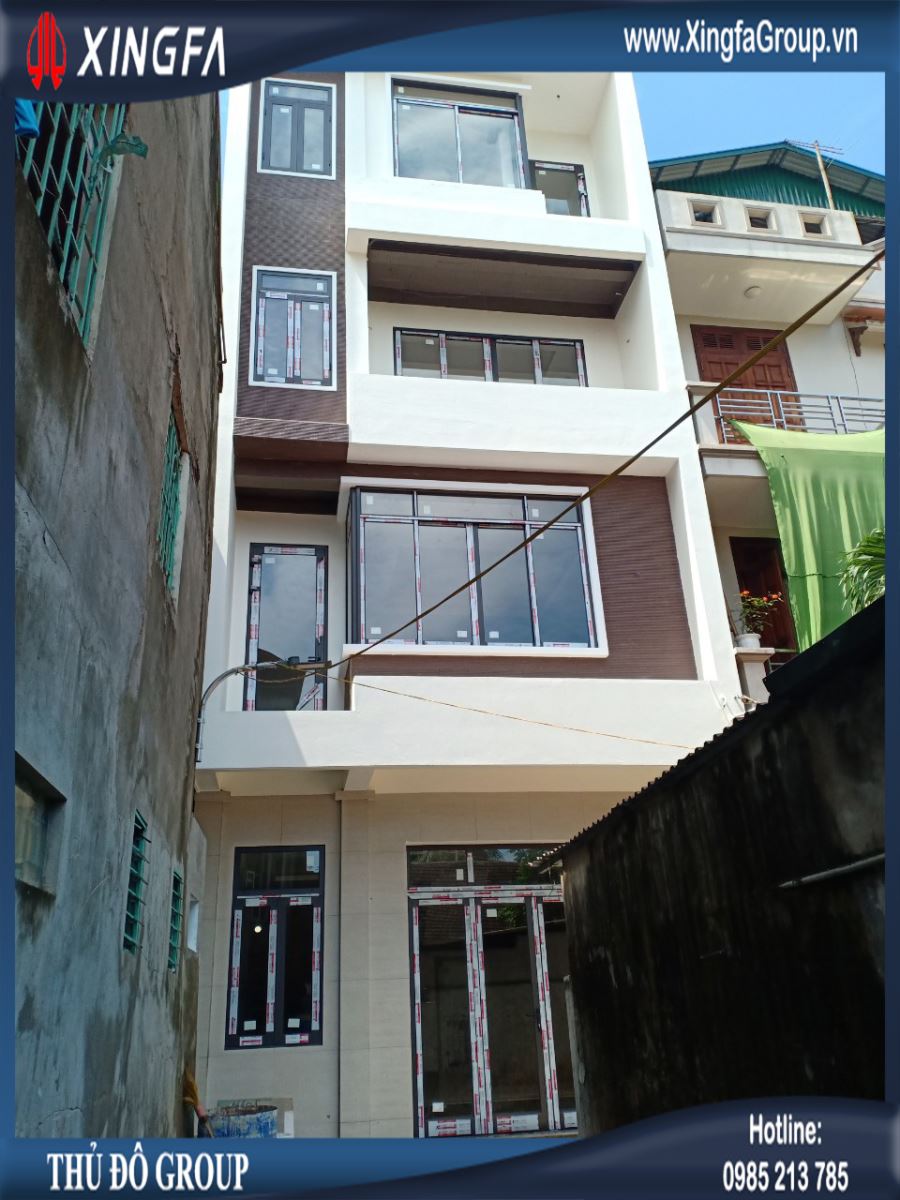 Thủ Đô Group Lắp Đặt Cửa Nhôm XINGFA Tại Phố Huyện, Quốc Oai, Hà Nội