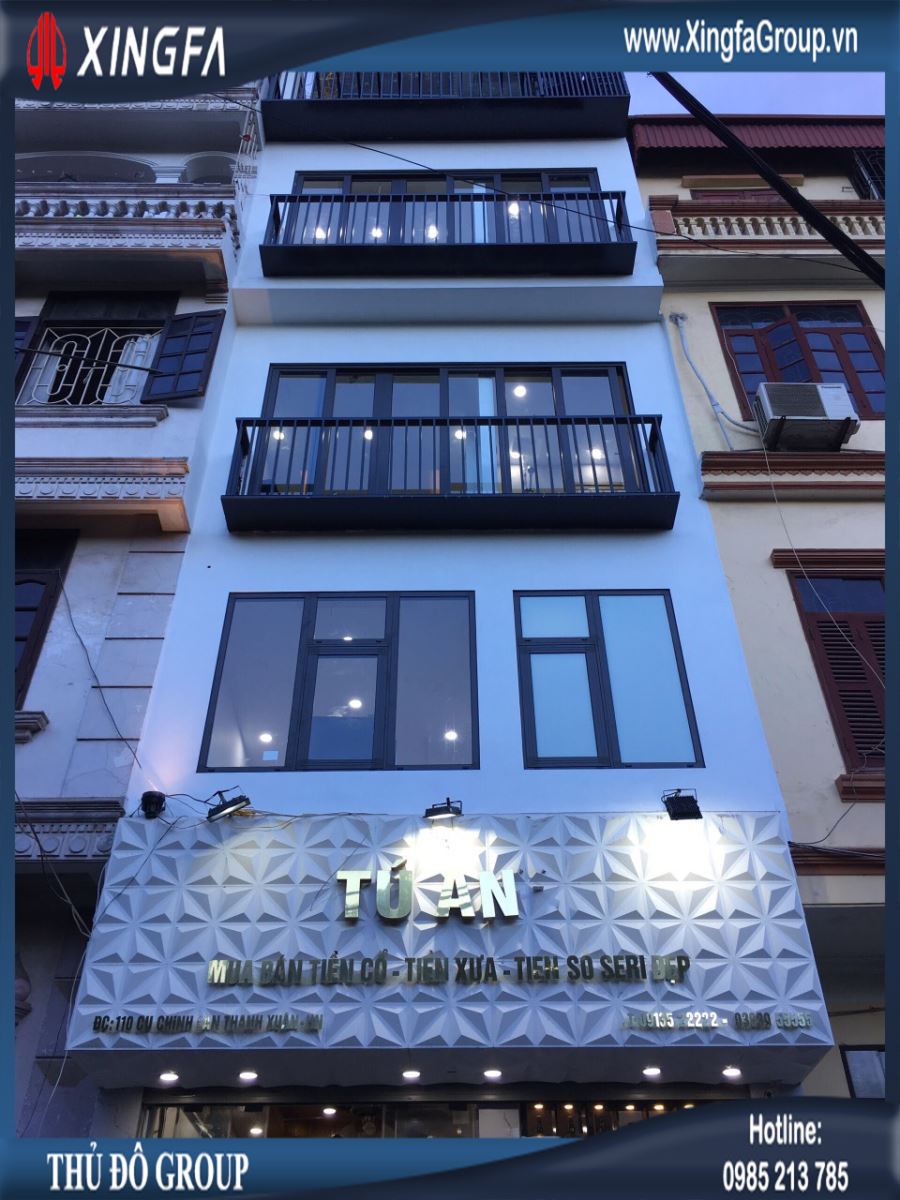 Thủ Đô Group Lắp Đặt Cửa Nhôm XINGFA Tại Cù Chính Lan, Thanh Xuân, Hà Nội