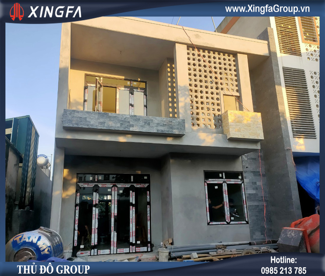 Thủ Đô Group Thi Công Cửa Nhôm XINGFA Tại Tân Bình, Thái Bình Thủ Đô Group Thi Công Cửa Nhôm XINGFA Tại Tân Bình, Thái Bình