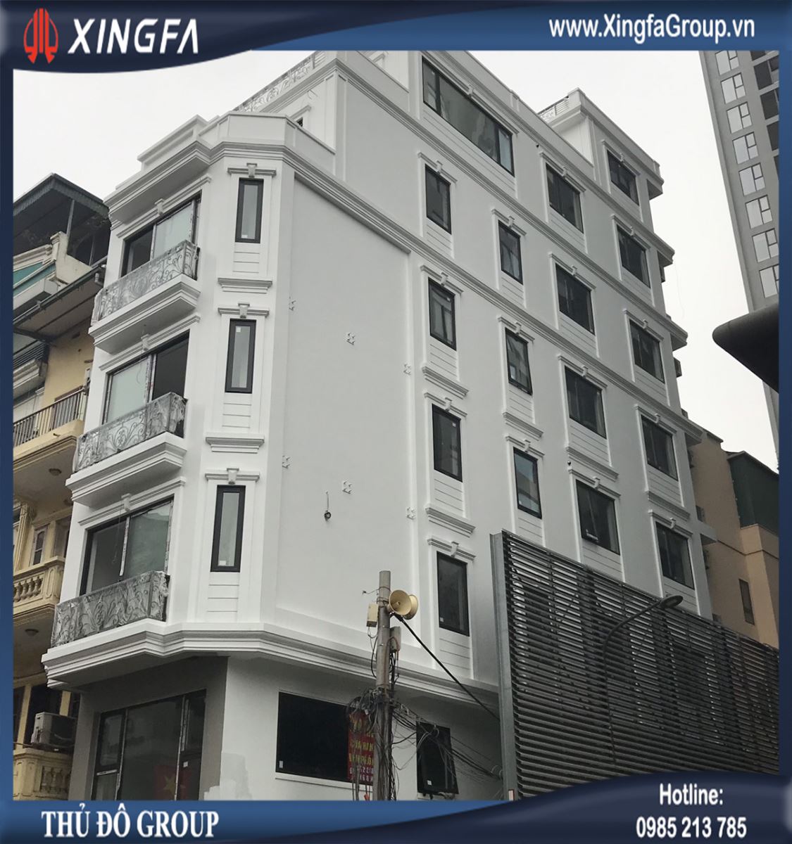 Thủ Đô Group Lắp Đặt Cửa Nhôm XINGFA Tại Thụy Khuê, Tây Hồ, Hà Nội