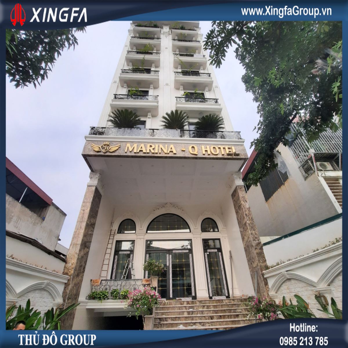 Thủ Đô Group Lắp Đặt Cửa Nhôm XINGFA Tại Khách Sạn Marina, Quốc Oai, Hà Nội Thủ Đô Group Lắp Đặt Cửa Nhôm XINGFA Tại Khách Sạn Marina, Quốc Oai, Hà Nội
