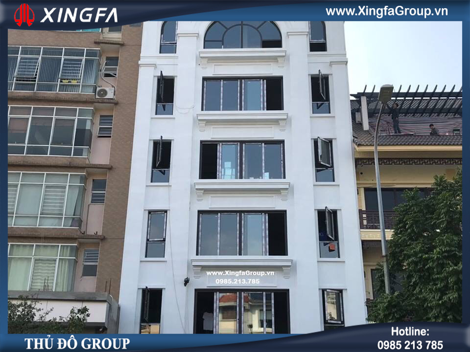 Thủ Đô Group Thi Công Cửa Nhôm XINGFA Tại Trần Thái Tông, Hà Nội Thủ Đô Group Thi Công Cửa Nhôm XINGFA Tại Trần Thái Tông, Hà Nội