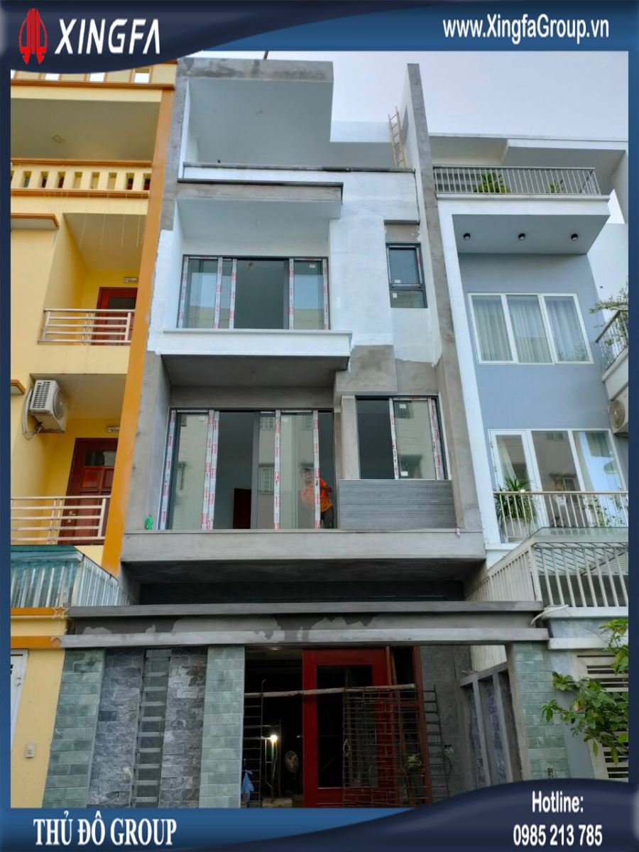 Thủ Đô Group Thi Công Cửa Nhôm XINGFA Tại Quang Trung, Thái Bình Thủ Đô Group Thi Công Cửa Nhôm XINGFA Tại Quang Trung, Thái Bình
