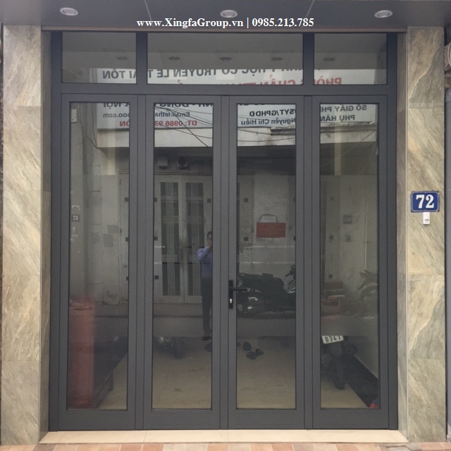 Độ siêu thẩm mỹ gây nghẽn mạng của cửa nhôm Xingfa mở 4 cánh