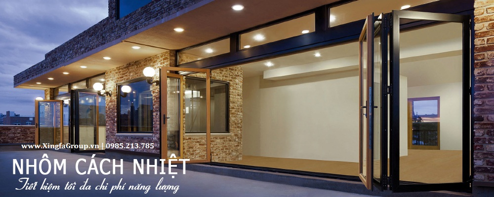 Cửa nhôm Xingfa cách nhiệt - Tiết kiệm tối đa chi phí năng lượng