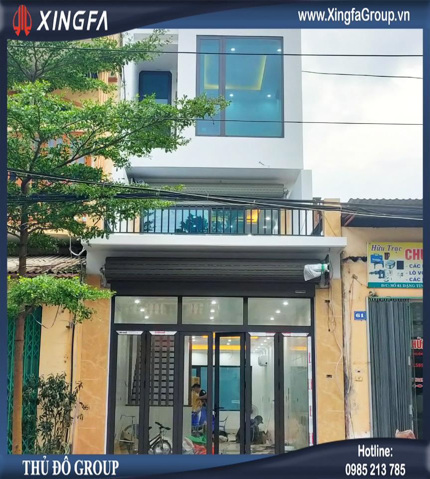 Thủ Đô Group Thi Công Cửa Nhôm XINGFA Tại TP Chí Linh, Hải Dương